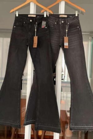Calça Jeans Flare Black