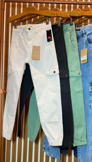 Calça Jogger Cargo Collor