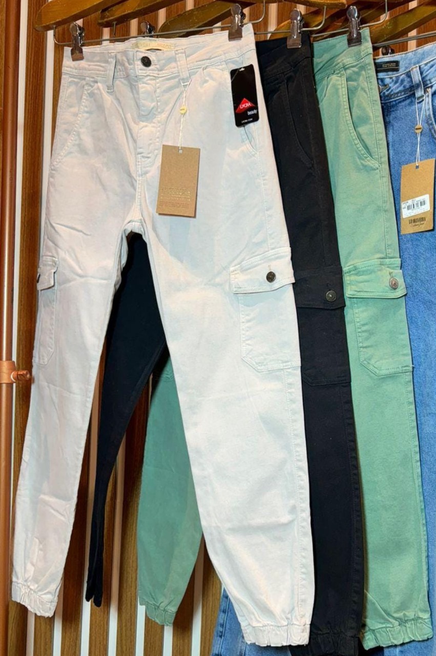Calça Jogger Cargo Collor