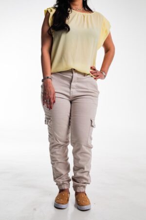 Calça Jogger Cargo Color